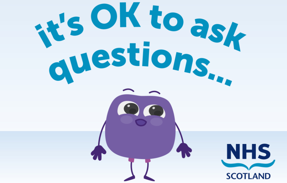 It’s OK to Ask – Public messaging campaign from NHS Scotland